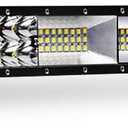 Samman 20Inch LED Light Bar 136 Beads Spot Flood Combo Beam Driving Light Off Road Light for Truck Pickup SUV 1PCS