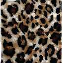 for iPhone 16 Plus Case,Luxury Sparkle Leopard Print Pattern Vintage Cheetah Design,Dual Layer Soft TPU Hard PC Bumper Case,Protective Phone Cover for Women Girls-Brown Leopard Print