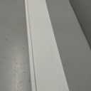 Amerimax 7 in. W x 48 in. L White Plastic Gutter Cover