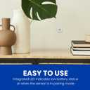 AprilAire Z10IDT Wireless Indoor Temperature and Humidity Sensor, Compatible with S86WMUPR Wi-Fi Programmable Thermostat, Gray (Pack of 1)