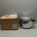 WantJoin 13Qt Aluminum Pressure Cooker w/Release Valve & Multiple Protective Devices,Pressure Canner Compatible with Gas & Induction Cooker,Canner Rack Included (12 Quarts)