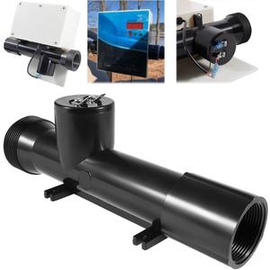 Pool Ionizer,4CH4002-R Pool Cleaner Ionizer Replacement Chamber for Hybrid Pool Treatment System, Fit for Above-Ground Pool, Hot Tub/Spa, In-Ground Pool (4CH4002-R)