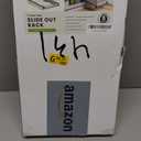 Pull-Out Trash Can for Cabinet – 9 Gal (36 Qt) – Heavy-Duty Chrome Slide, Smooth Soft-Close Operation, Built-in Trash Bag Storage – Fits ≥11″ Cabinet Opening – Bin Not Included