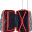 Nautica Kids 18" Hardside Carry-on Suitcase with Spinner Wheels, Shark Attack