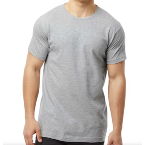 2 Pack Smoke Gray Tshirt Hanes tee Shirts Mens, Size M