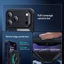 ESR for iPhone 17 Pro Max Case, Camera Control Cover, Compatible with MagSafe, Shockproof Military-Grade Protection, Magnetic Phone Case for iPhone 17 Pro Max, Classic Hybrid Case, Clear Black