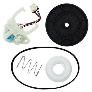 ZNTVW WH03X30517 Washer Shift Actuator, WH01X27538 Drive Belt, WH05X24185 Clutch, WH01X24434 Spring, WH03X32097 Transmission Drive Pulley And Nut Compatible with GE Washing Machine Parts Set 5PCS