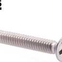 Prime-Line 9000577 Machine Screws, Flat Head, Phillips Drive, #6-32 X 1 in, Grade 18-8 (25 Pack)