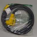 10ft NEMA 10-50P to 14-50R EV Charger Adapter Cord, STW 6AWG/3C, ONLY for Tesla or EV Charging, NOT for RV/Stove/Oven, 50 Amp 3-Prong Stove Plug to 4 Prong EV Charger Adapter, ETL Listed