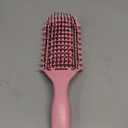 Curl Defining Brush,2024 Curly Hair Brush,Vented Hair Brush for Detangling, Shaping and Defining Curls For Women and Men Less Pulling (Pink)