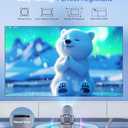 Magcubic Mini Projector 4K Support, Portable Projector with WiFi 6 and Bluetooth 5.4, 5W Soundbase Speaker, Smart Proyector with Auto Vertical Keystone 180Rotatable for Movie Home Outdoor