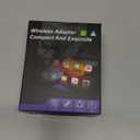 2026 Wireless CarPlay Adapter for iPhone ＆ Android Auto Mini Wired to Wireless Apple Car Play Adapter Plug & Play Compatible for iPhone iOS 10+ Android 11+ with After 2016 Cars Automotive Compasses