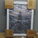 Frame Amo White 12x16 Picture or Poster Frame, 1 inch Wide Border, Smooth Finish, Acrylic Front