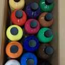 Nicpro 14 Colors Large Bulk Acrylic Paint Set (16.9 oz,500 ml) Rich Art Painting Supplies, Non Toxic for Multi Surface Rock Canvas Wood Ceramic Leather Fabric Craft, for Adult with Color Wheel