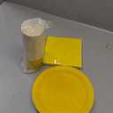 Sustainable Greetings Juvale 72 Pieces of Party Supplies with Paper Plates, Cups, and Napkins for Birthday Decorations (Serves 24) (Yellow) - Yellow Birthday Decorations