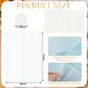 Affrolling 100 Sets Wedding Invitations Wraps Set Pearl Pre Folded Vellum Jackets for 5 x 7 Invitations Include 100 Pcs Vellum Jackets Wax Seal Stickers Pearl Stickers for Wedding Invites DIY