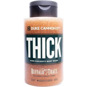 Duke Cannon Supply Co. THICK High-Viscosity Body Wash for Men - Buffalo Trace Bourbon, 17.5 Fl Oz - Oak Barrel, Woodsy, Amber Scent 