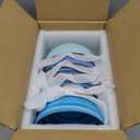 Selamica Ceramic 24 Oz Cereal Bowls Set, Deep Soup Bowls, 5.9 Inch Porcelain Kitchen Bowls for Pasta Salad Dessert Oatmeal Ramen, Microwave Dishwasher Safe, Set of 6, Gradient Blue