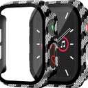 Hard Case for Apple Watch Series 10 Series 11 [2025] 46mm Screen Protector,Built-in Full Tempered Glass [Touch Sensitive] Slim Bumper Protective Cover iWatch S10 S11 Accessories
