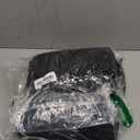 OLANLY Dog Door Mat for Muddy Paws 30x20, Absorbs Moisture and Dirt, Absorbent Non-Slip Washable Doormat, Quick Dry Chenille Mud Mat for Dogs, Entry Indoor Entryway Carpet for Inside Floor, Black