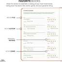 PRODUCTIVITY STORE Reading Journal, Book Journal & Book Tracker - Best Gifts For Book Lovers & Gifts For Readers - 65 Book Reviews - A5, 5.8 x 8.3 - Black