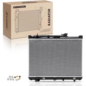 A-Premium Engine Coolant Radiator Assembly with Transmission Oil Cooler Compatible with Suzuki Grand Vitara 2001-2005, XL-7 XL7 2002-2003