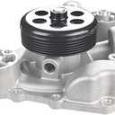 IRONTREE AW7170 Water Pump Kit with Gasket Compatible with 05-10 Jeep Grand Cherokee Commander, 05-10 Chrysler 300, 05-10 Dodge Charger Challenger Magnum, 5.7L 6.1L V8 Engine, 4792838AA 4792838AB