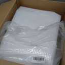 THOOUM 12Ftx24Ft Clear Greenhouse Plastic Covering, 16Mil Thickness Heavy Duty Clear tarp for Chicken coop, Greenhouse Plastic sheeting with Hemmed Edges & preinstalled Grommets.