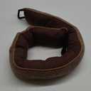 Marwood Under Door Draft Stopper 48 inch Wind Stopper for Door & Window, Weighted French Air Draft Stopper Front Door Snake Noise Blocker for Bottom of Door with Hanging Loops - Brown