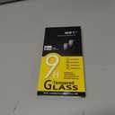 NEW'C Pack of 3 Anti-Spy Tempered Glass Screen Protector for iPhone 12 Pro Max (6.7 Inches) - Effective Scratch-Resistant - Bubble-Free - Ultra Resistant - 9H Hardness Glass, Transparent/Green