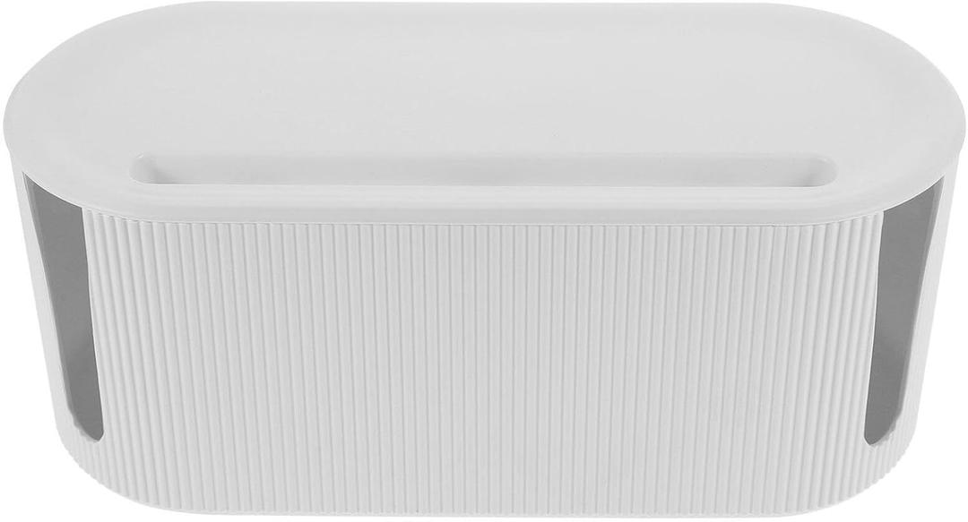 Cable Organizer Box for Household Use Storage Detachable Design Heat Dissipation and Tidy Space for Living Room Office Bedroom