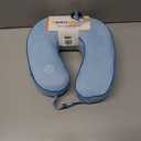 HoMedics Mobile Comfort Memory-Foam Vibrating Neck Pillow Blue