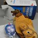 bintiva Children's Horse Hopper Exercise Jumping Animal, Bouncy Horsey caballos de juguete para nios Fun Space Hopper for Core Strengthening (Horse - W Brown Cover)