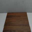 BAYKA Floating Shelves for Wall, Wall Mounted Rustic Wood Shelves for Bathroom, Bedroom, Living Room, Kitchen,Small Hanging Shelf for Books/Storage/Room Decor (Walnut-Like, Set of 3, 15.7in)