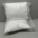 MIULEE Throw Pillows Inserts, Pack of 2 18x18 Inch 100% Virgin Fiber Filling Bed Couch Pillows
