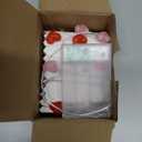 Valentines Day Lights 10FT 30LEDS Heart String Lights Battery Operated, Red Pink Hearts Shaped Light with Timer, Heart Hairy Light Valentines Day Decorations for Home Indoor