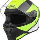 ORIGINE On Road Full Face Motorcycle Helmet, DOT Approved (X-Small, Bolt Flip Yellow)