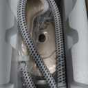 HAPAIS Steamer for Clothes,1800W Standing Garment Steamer 30s Heat-up with Adjustable Stable Double Rod,2-in-1 Flat & Hanging Ironing,Clothes Steamer with 10 Fabric Steam Modes (White gold)