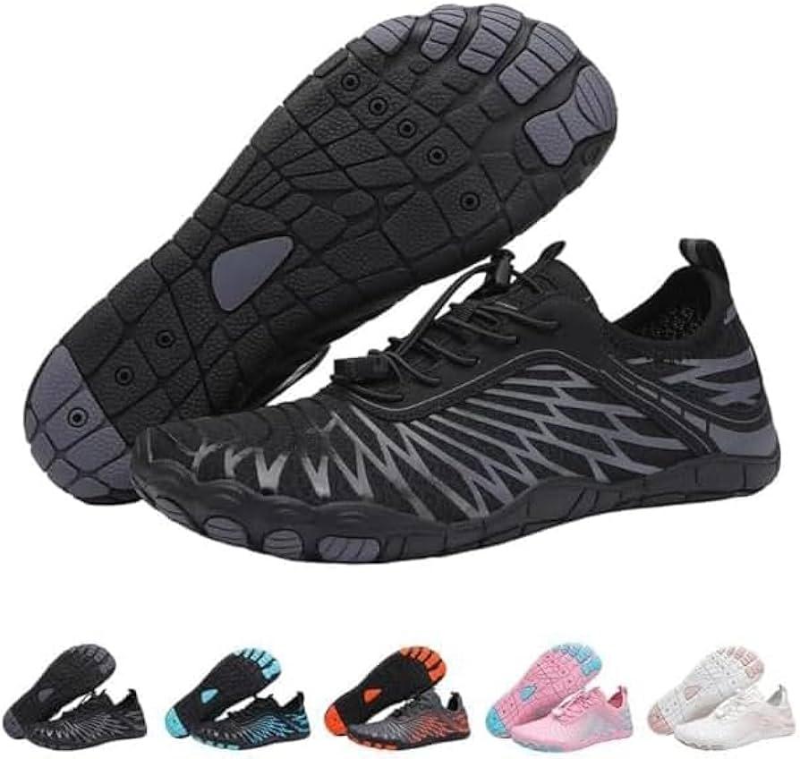 Grounded Barefoot Shoes for Women and Men – 2025 Mesh Grounding Footwear with Rubber Sole, Wide Toe Box, Non-Slip, Lightweight & Breathable, Size: 12 Women/10.5 Men