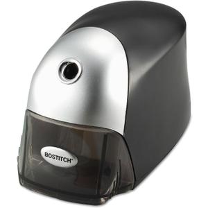 Stanley Bostitch Heavy Duty 1-Hole Electric Pencil Sharpener with Auto Stop Mechanism (EPS8HD-BLK) (Black)