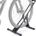 CHEPARK Bike Floor Stand Rack- Indoor Bike Stand for Garage/Home - Bike Storage Bicycle Parking Rack Fit 20-29 Mountain Road Bikes (1 Bike Rack)