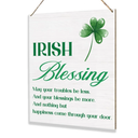 Irish Blessing St Patricks Day Decor St Patricks Day Wall Decorations St Patrick's Days Decorations for Home Office 8 x 10 Inches Pack of 5
