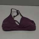 YEOREO Sports Bras for Women Strappy Padded Halter Ericie Open Back Light Impact Deep V Neck Yoga Workout Gym Tops S