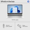 HP 15.6-inch Laptop, HD Touchscreen Display, AMD Ryzen 3 7320U, 8 GB RAM, 128 GB SSD, AMD Radeon Graphics, Windows 11 Home in S Mode, Natural Silver, 15- fc0099nr