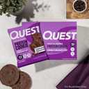 Quest Soft & Chewy Protein Cookie - 15g Protein - Double Chocolate Chip (12 Cookies) (EXP 06/27/26)