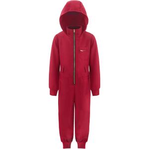 ReliBeauty Red Jumpsuit Kids Costume for Kids (6-7/130)