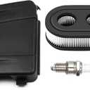 594106 Air Filter Cover and 798452 Air Filter Compatible with Briggs & Stratton 093J02 09P700 103M02 104M02 650EXI 675EXI 675 IS