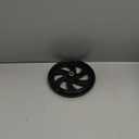 Walker Rollator Replacement 7.5" Wheels Black (1pis) (REAR 1)