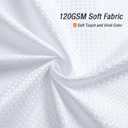 White Cloth-Textured Shower Curtain, Hotel Style, 72 X 72