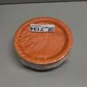 60Pcs Blue Cartoon Dog Birthday Party Supplies 9" Orange Blue Plates Puppy Tableware Set Disposable Colorful Polka Dots Paper Plates Dog Party Decorations for Kids Boys Girls Birthday Baby Shower